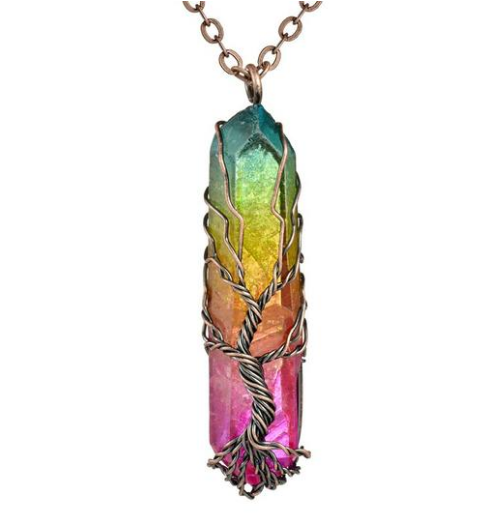 Crystal Life Tree Necklace