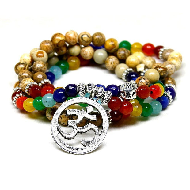 Chakra Tibetan Prayer Beads Mala - In Balance Spirit