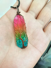 Crystal Life Tree Necklace - In Balance Spirit