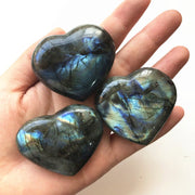 Labradorite Crystal Heart - In Balance Spirit