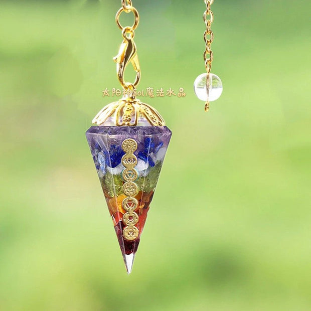 Universal Energy Crystal Pendulum - In Balance Spirit