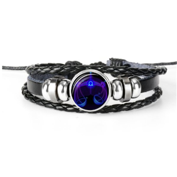 Zodiac Constellation Bracelet Braided Design Bracelet For Men Women Kids - In Balance Spirit